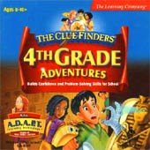 ClueFinders 4th Grade Adventures Mac/PC XP OK! Free Shipping