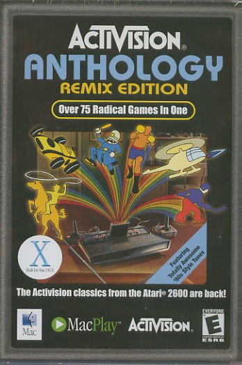 Activision Anthology Remix Mac games (Free Shipping)Over 75 Games Classic Atari 2600
