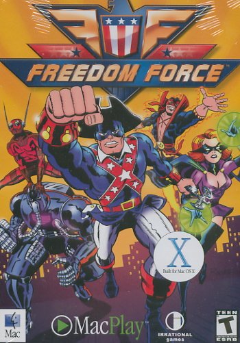 Freedom Force Mac game (Free Shipping)