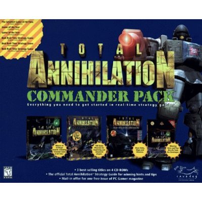 TOTAL ANNIHILATION COMMANDER PACK ORIGINAL+CORE CONTINGENCY+BATTLE TACTICS (FREE SHIPPING)