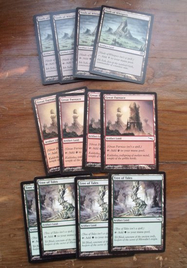 Tree of Tales, Great Furnace and Vault of Whispers Playsets! VF-NM Magic the Gathering
