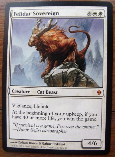 Feldar Sovereign, Zendikar, NM Magic the Gathering