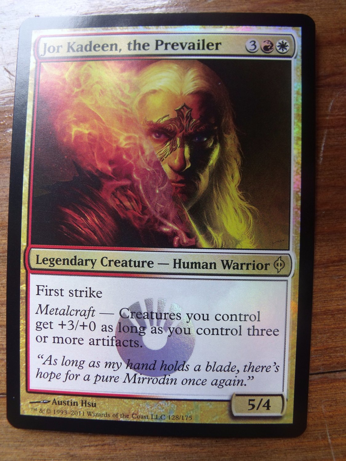 FOIL Jor Kardeen, the Prevailer, NM Magic the Gathering