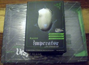 Razer Imperiator 4G Gaming Mouse and Razer Vespula Mouse Mat