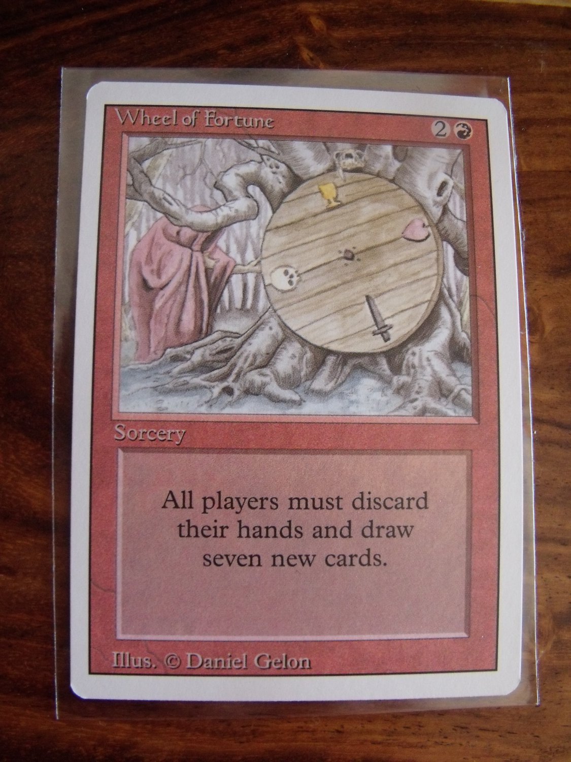 Wheel of Fortune, Revised, NM Magic the Gathering