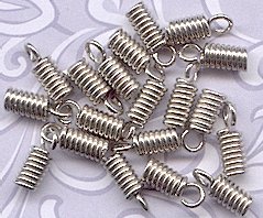 Clearance Silver Cord Coils For