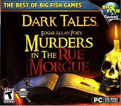 Dark Tales: Murders In The Rue Morgue Collector's Edition HIDDEN OBJECT PC Game