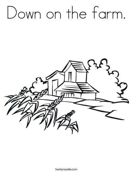 Down on the Farm Printable Coloring eBook 54 Pages on a CD