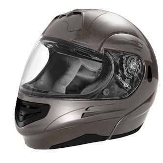 SUMMIT II VEGA FLIP UP MODULAR MOTORCYCLE HELMET TITANIUM DOT SIZES XS-2X IN STOCK