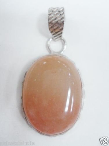 10.83 gm Stunning Onyex Gemstone Silver Pendant
