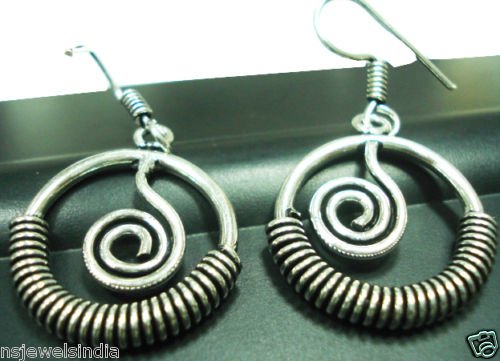 9.60 gms Magnificent Designer German silver Earrings