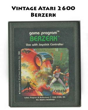 Berzerk Atari Video Game Cx