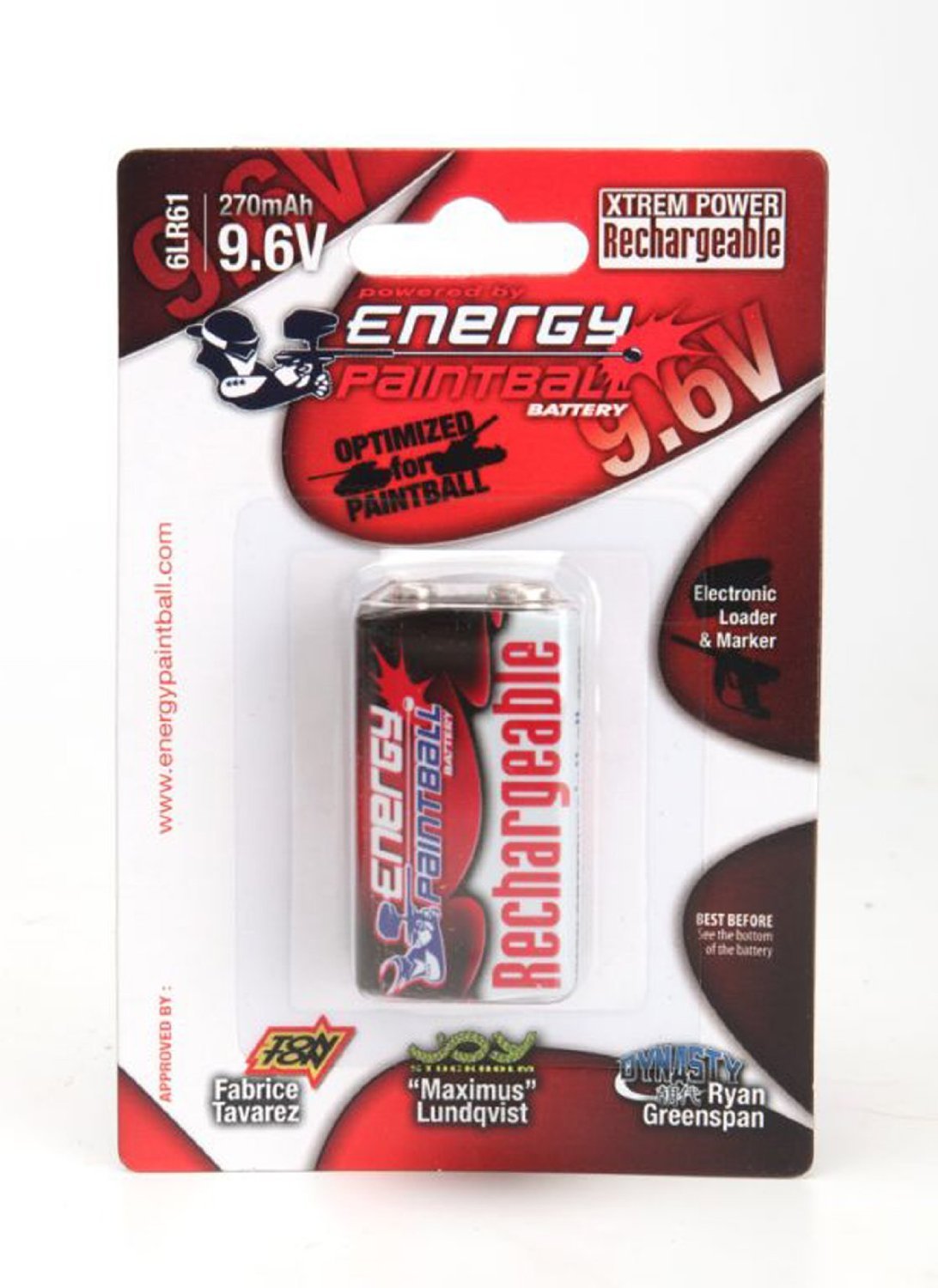 XP7915ABAT2 Spyder Imagine EM1 E99 Sonix 9.6 Volt Rechargeable