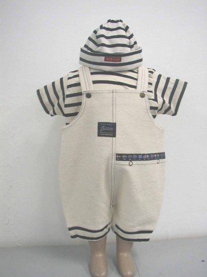 End of Summer SALE item- SERPI Overall Set- 12M, Imported from France- FREE SHIPPING