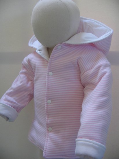 SUCETTE Antimicrobial Cotton Parka jacket- 12M, Rose. Imported.