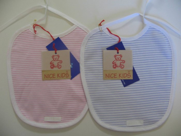 SUCETTE Antimicrobial Cotton Bib, Rose. Imported.