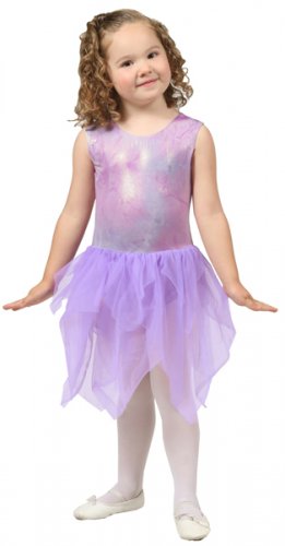 Girls Purple Fairy Dance Tutu - Size 2T/4T
