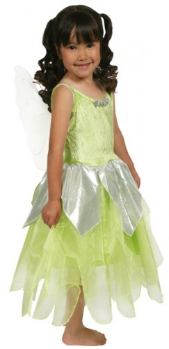 Girls Deluxe Tinkerbell Costume - Size 2T/4T