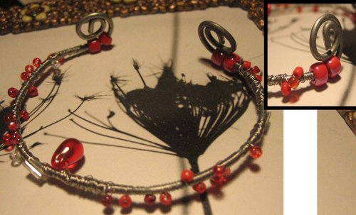 Red Wire bracelet