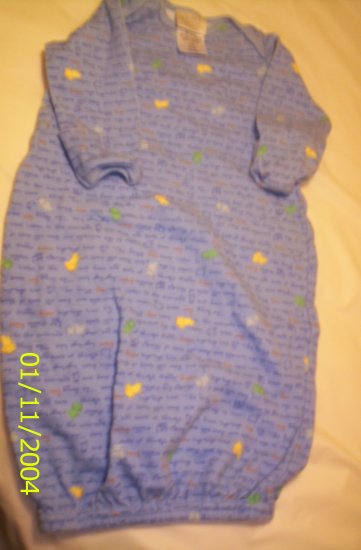 Child of Mine 0-3 Months -11lbs Blue Night Gown