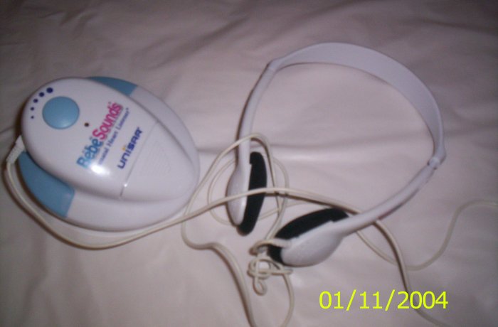 *BEBE SOUNDS* PRENATAL HEART LISTENER & HEADPHONES!!