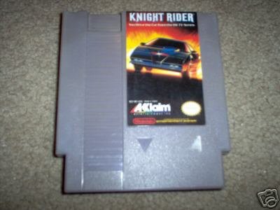 NES Night Rider Game by Akklaim Rare Vintage Retro