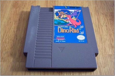 NES Game Dino RIki Retro Vintage