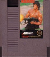 NES Rambo Game Retro Vintage Rare!