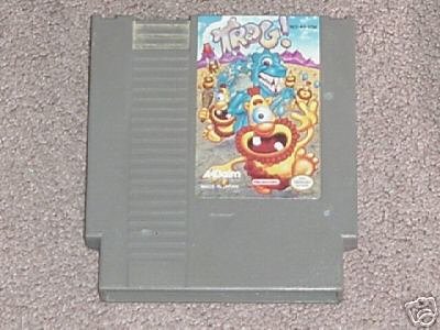 NES Trog Game Vintage Retro Rare