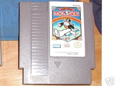NES Monopoly Game Retro Vintage Rare!