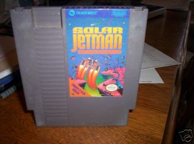 NES Solar Jetman Rare Vintage Retro