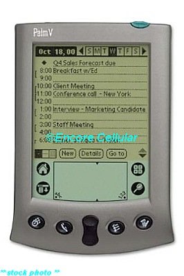 Palm V 3 com PDA 2mb with Docking Cradle Charger