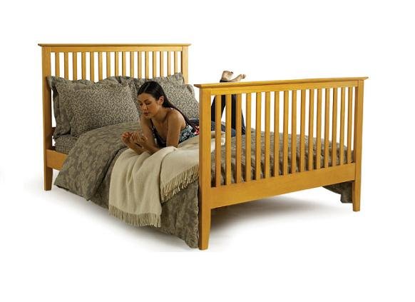 Malibu modern platform bed (beds) w/footboard full