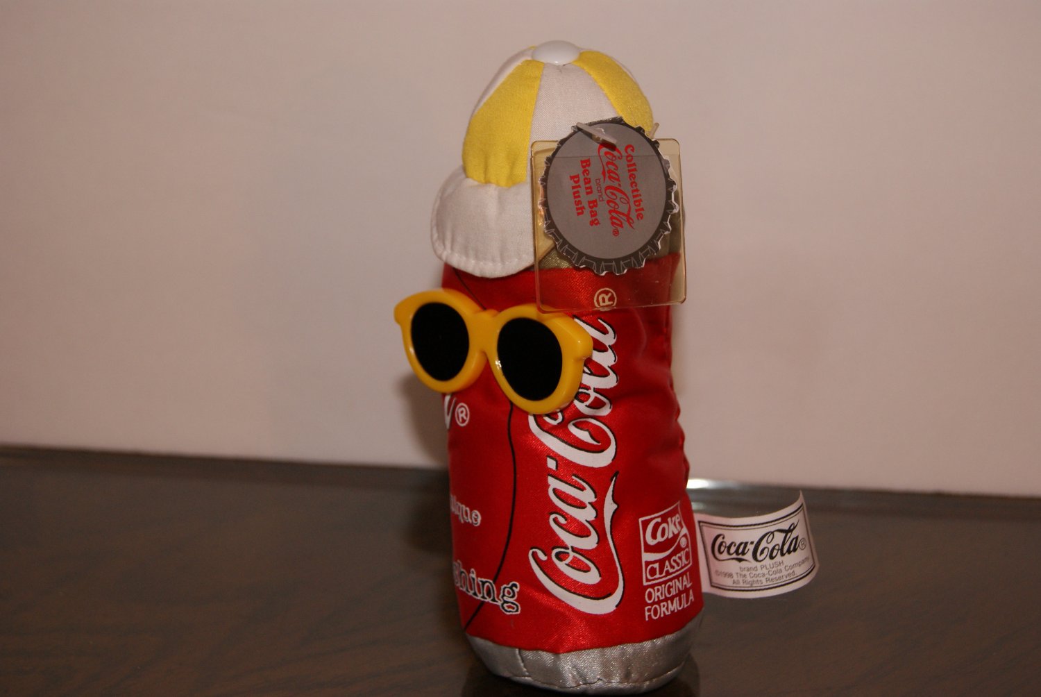 coca cola bean bag plush