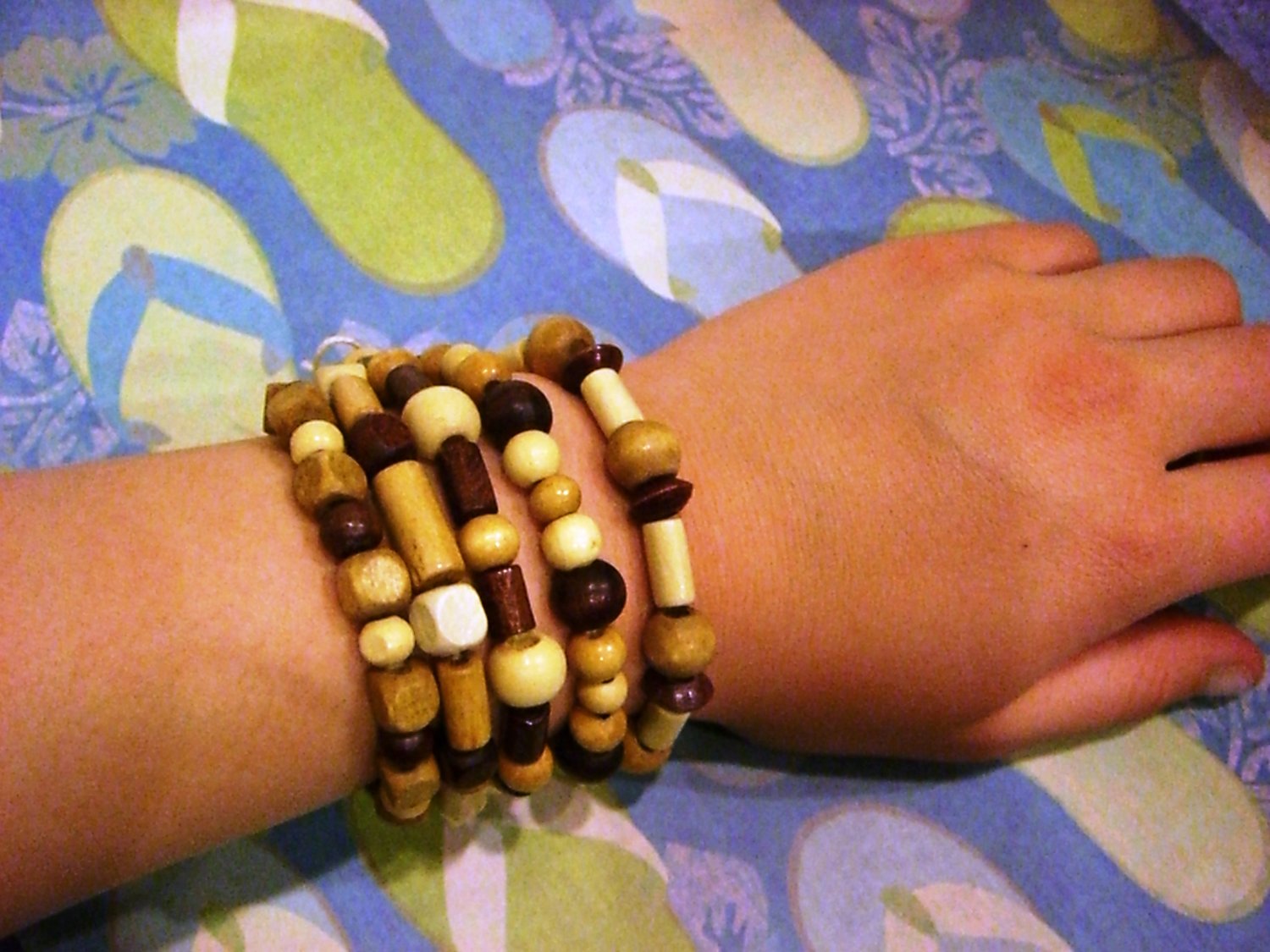 Natural Wood Elements bracelet