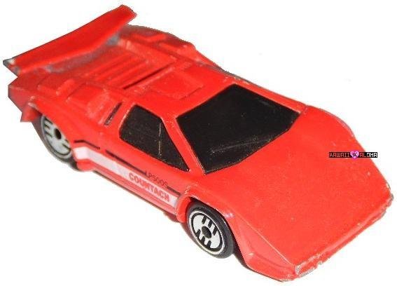 Hot Wheels Diecast Collector Lamborghini Countach Red 1987