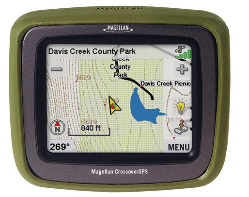 Magellan CrossOver GPS System with Street & Topo Maps