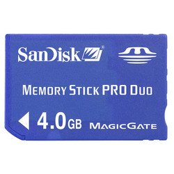 4GB`Memory Stick PRO Duo