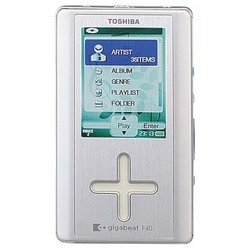 Toshiba 40GB MP3 Player- Silver