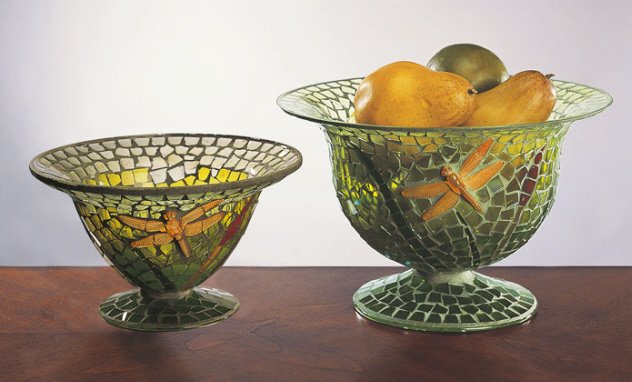Nested Dragonfly Bowls