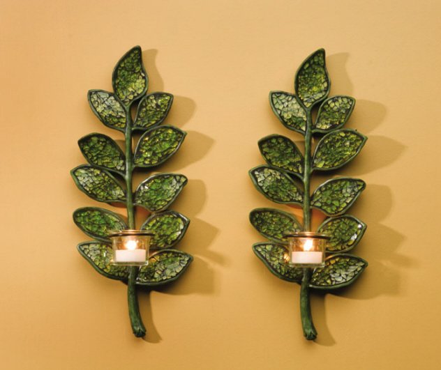 Aspen Leaf Wall Sconce