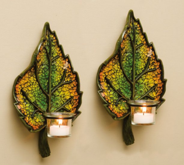 Banana Leaf Wall Sconce