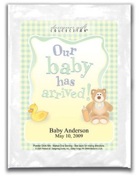 Our Baby Has Arrived-Gingham-Neutral