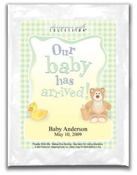 Our Baby Has Arrived-Gingham-Neutral