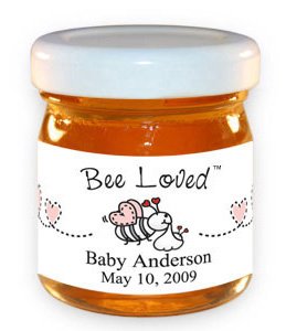 Bee Loved-Bee with Pink Hearts