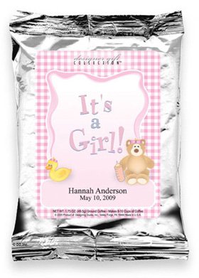 It's A Girl-Gingham-Pink