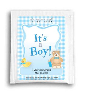 It's a Boy-Gingham-Blue