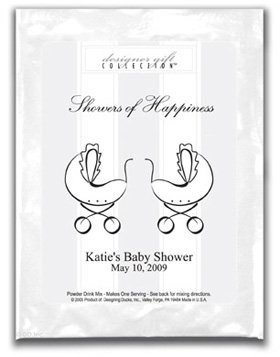 Showers Of Happiness-Stripes-Gray-Twins