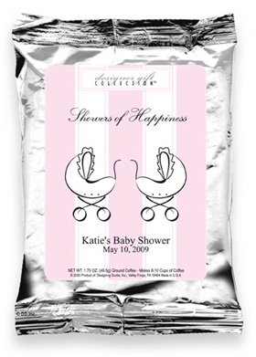 Showers Of Happiness-Stripes-Pink-Twins