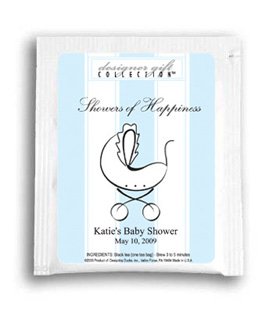 Showers Of Happiness-Stripes-Blue-Carriage